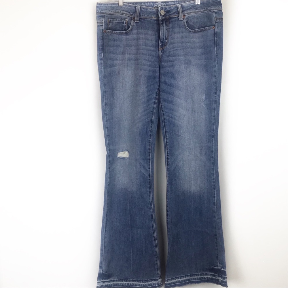 Forever 21 Relaxed Fit Denim Blue Jeans